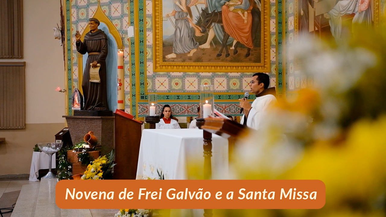 Rede Celinauta inicia transmissão diária da novena e missa de Frei Galvão, diretamente de Guaratinguetá