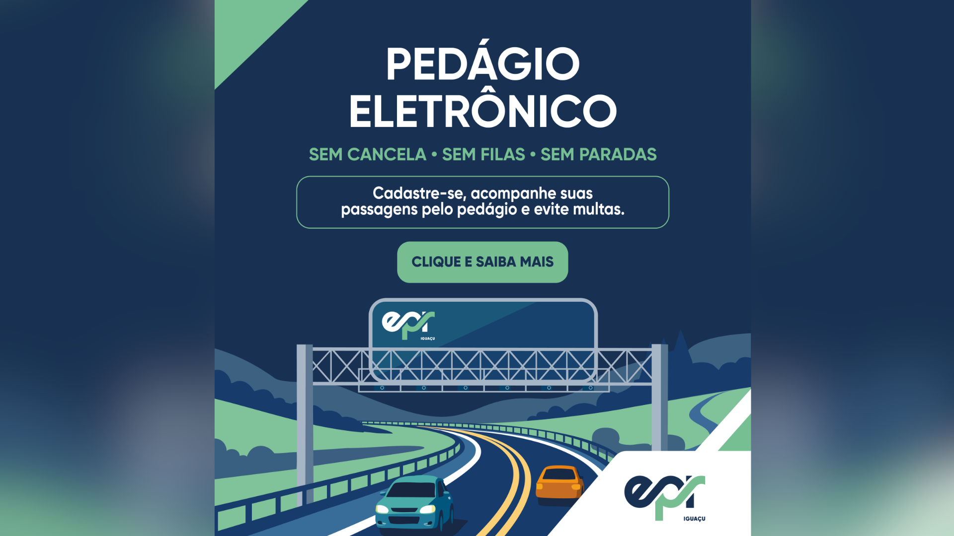 Mais tecnologia, menos filas: o Pedágio Eletrônico...