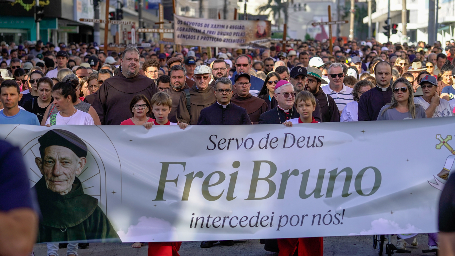 36ª CAMINHADA PENITENCIAL FREI BRUNO SE REVESTE DO ESPÍRITO DO JUBILEU FRANCISCANO