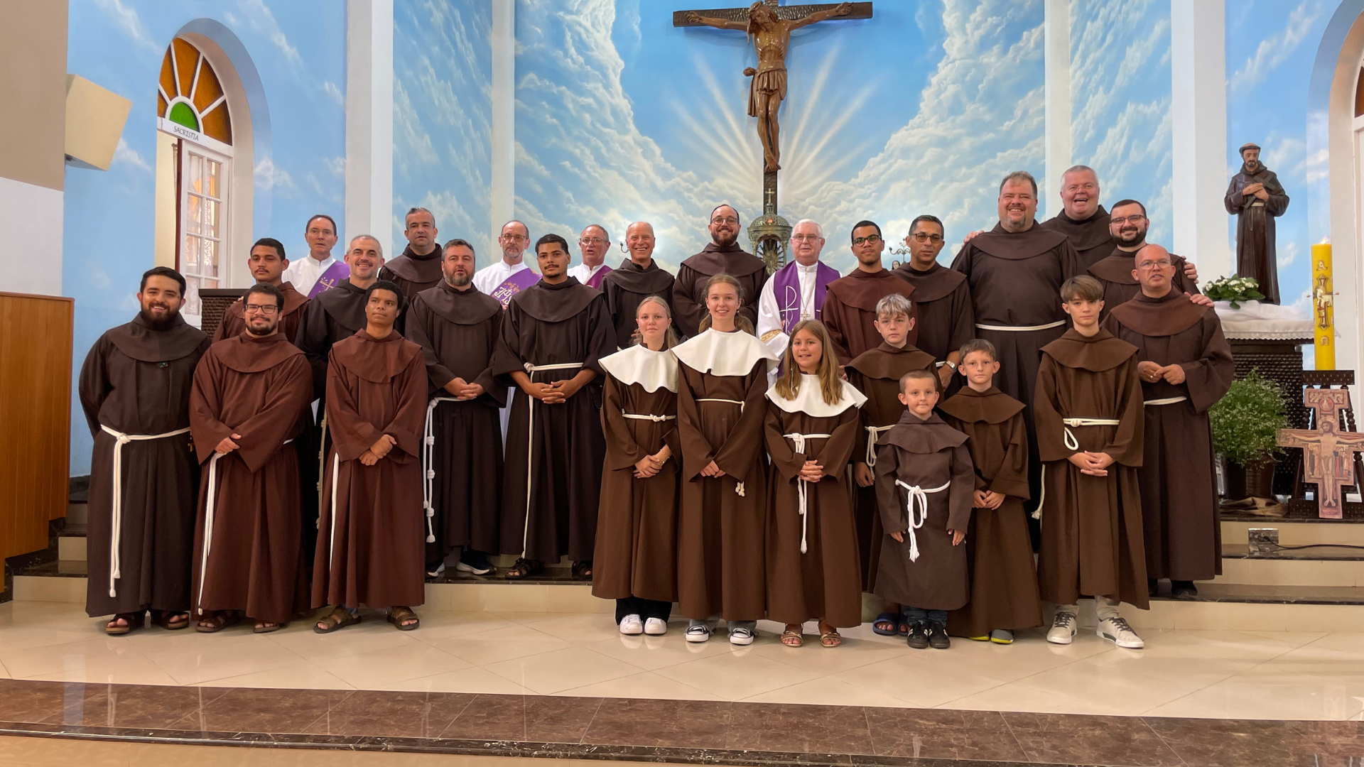 36ª CAMINHADA PENITENCIAL FREI BRUNO SE REVESTE DO ESPÍRITO DO JUBILEU FRANCISCANO